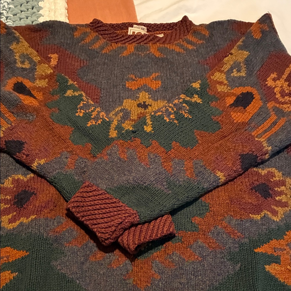 Joseph Abboud Multicolor Crewneck Sweater